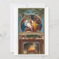 Madonna vintage y Navidades retro religiosos infan