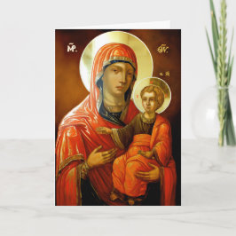 Tarjeta Festiva Madre bendecida de dios