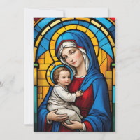 Madre Bendita María y Niño Jesús - Virgen María