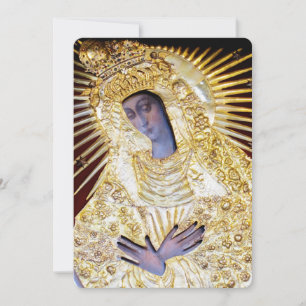 Tarjeta Festiva Madre de piedad
