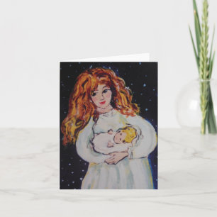 Tarjeta Festiva Madre e hijo