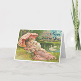 Tarjeta Festiva Madre e hijo de Victoria