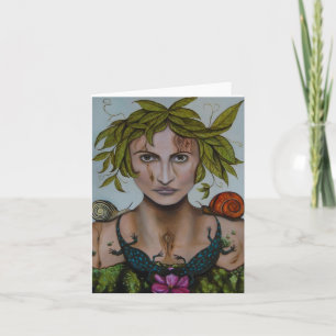 Tarjeta Festiva Madre Naturaleza aka Lavina