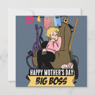 Tarjeta Festiva Mafia Mamá: Edición del Día de la Madre