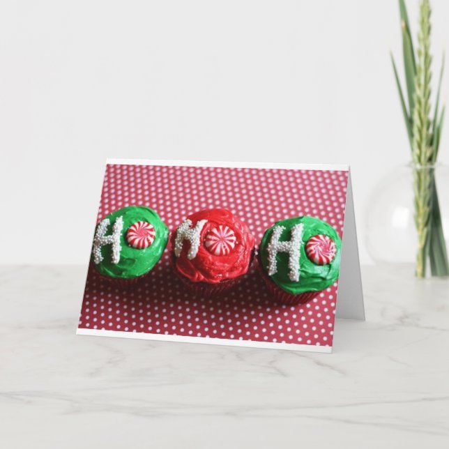 Tarjeta Festiva Magdalenas para Santa (Anverso)