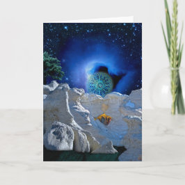 Tarjeta Festiva Magia de la Nochebuena
