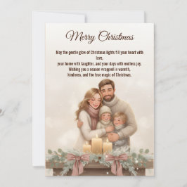Tarjeta Festiva Magic of Christmas Lights Christmas cards