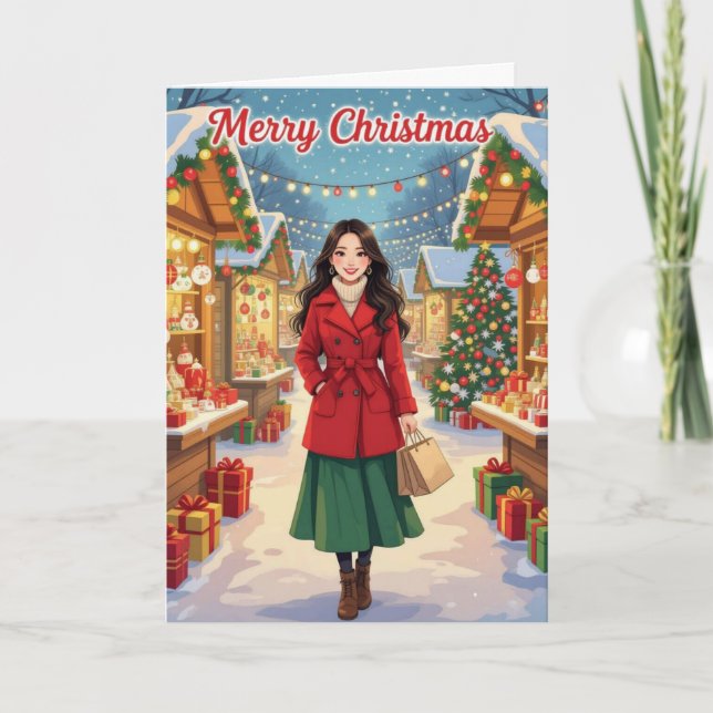 Tarjeta Festiva Magical Christmas Card (Anverso)