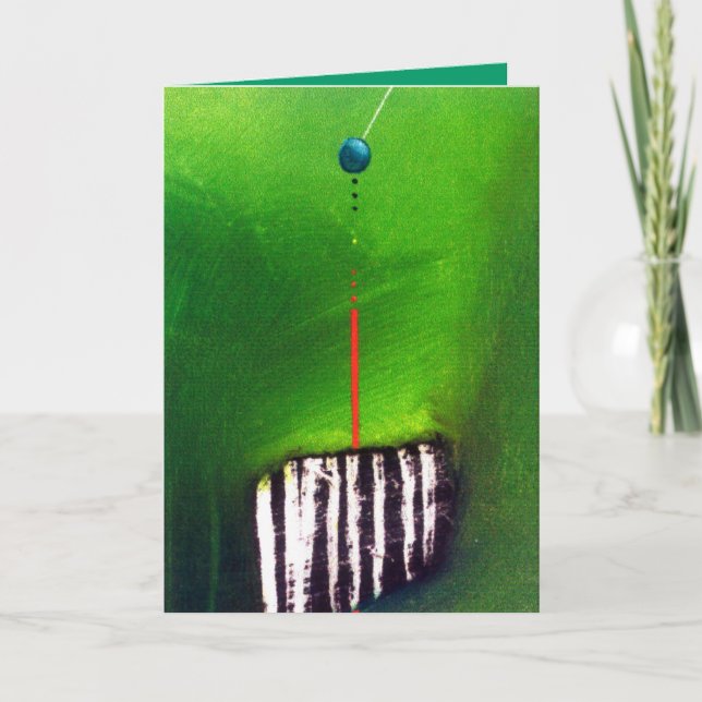 Tarjeta Festiva magnetic repulsion (Anverso)