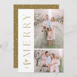 Tarjeta Festiva Magnífica tipografía simple minimalista auto feria