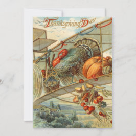 Tarjeta Festiva Maíz de la pera de Apple de la calabaza del