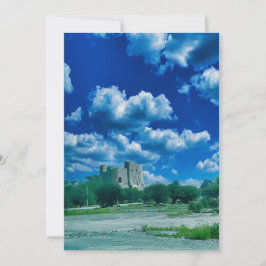 Tarjeta Festiva Majestuoso Castillo de Fujairah EAU