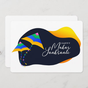 Tarjeta Festiva Makar Sankranti