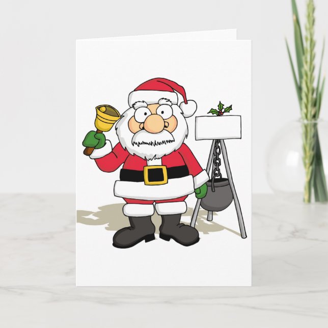 Tarjeta Festiva Mall Santa (Anverso)