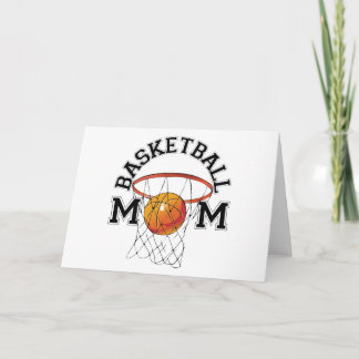 Tarjeta Festiva Mamá del baloncesto