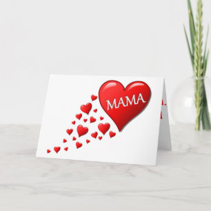 TARJETA FESTIVA MAMA HEARTS