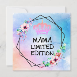 Tarjeta Festiva MAMA LIMITED EDITION - Floral Mother's Day Card