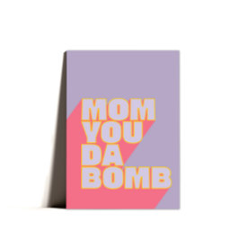 Tarjeta Festiva Mamá, te enfrentas el humor del Día de las Madres