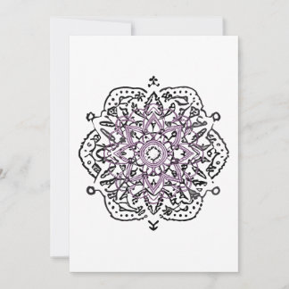 Tarjeta Festiva mandala