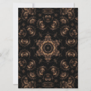 Tarjeta Festiva Mandala de la Edad de Bronce