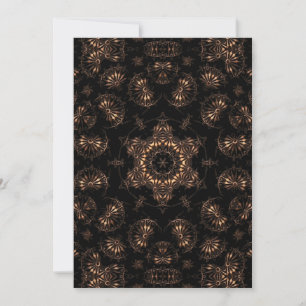 Tarjeta Festiva Mandala de la Edad de Bronce