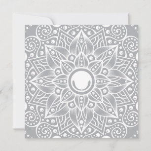 Tarjeta Festiva Mandala de lujo 14