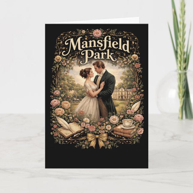 Tarjeta Festiva Mansfield Park (Anverso)