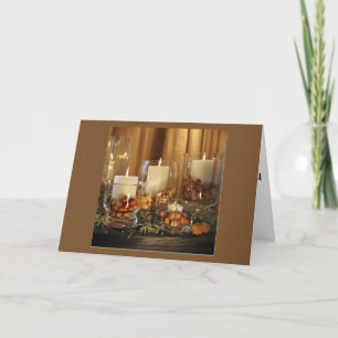 Tarjeta Festiva MANTELES DE CHIMENEA ILUMINADOS DE navidades