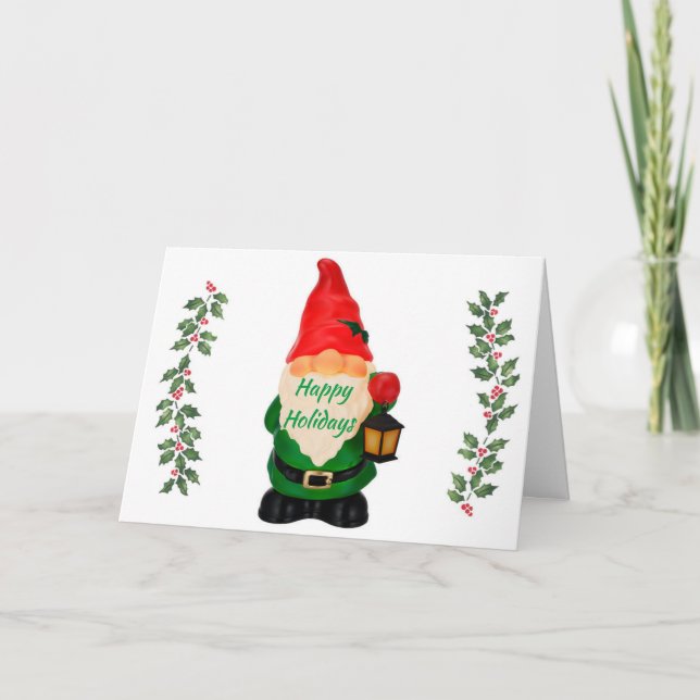 TARJETA FESTIVA MANTENER "CÁLIDO" ESTA TEMPORADA DE VACACIONES (Anverso)