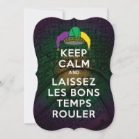 MANTENER CALMA Y LAISSEZ LES BONS TEMPS ROULER