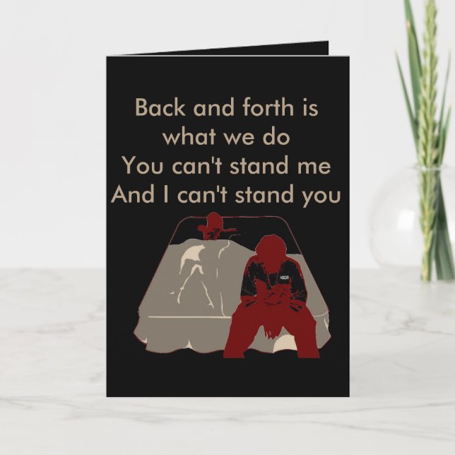 Tarjeta Festiva Mantener la Día de San Valentín real (Anverso)