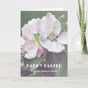 Tarjeta Festiva Manzano en Flor Feliz Pascua