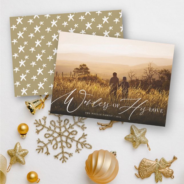 Tarjeta Festiva Maravillas de su amor Foto de Navidades religiosos (Subido por el creador)