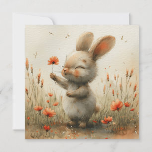 Tarjeta Festiva Maravillas de viento: 0020️ Bunnies Explora ❄️ Dig