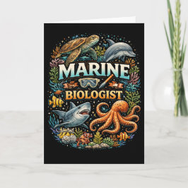 Tarjeta Festiva Maravillas del Reino Oceánico