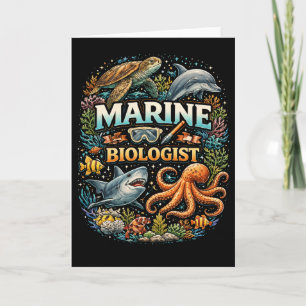 Tarjeta Festiva Maravillas del Reino Oceánico