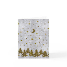 Maravilloso árbol de Navidad, estrellas en papel a