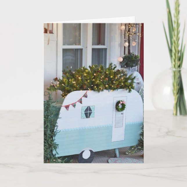 TARJETA FESTIVA MARAVILLOSO TIEMPO DEL AÑO **FEROSAS NAVIDAD" (Anverso)