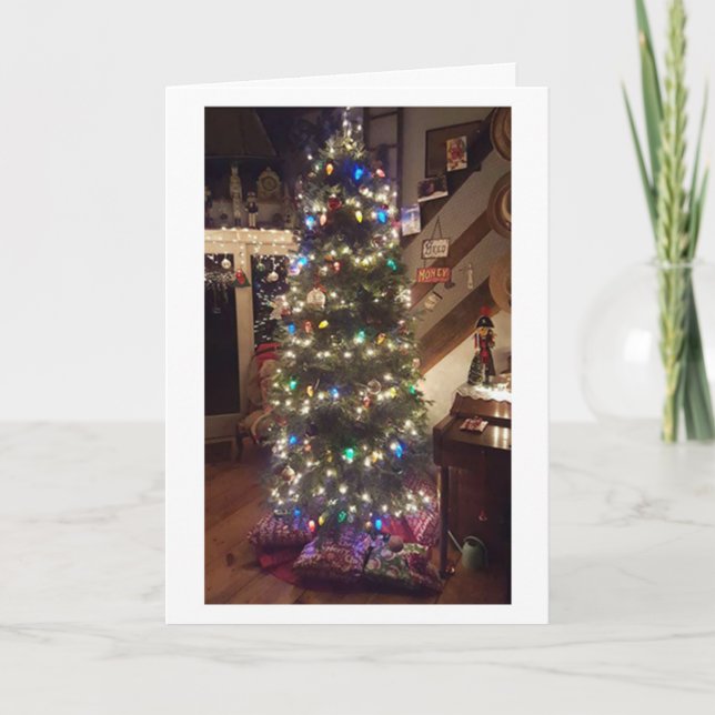 TARJETA FESTIVA MARAVILLOSO TIEMPO DEL AÑO **FEROSAS NAVIDAD" (Anverso)