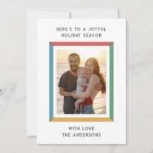 Marco Colorido Con Grandes Saludos