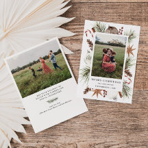 Marco de foto rústico para navidades