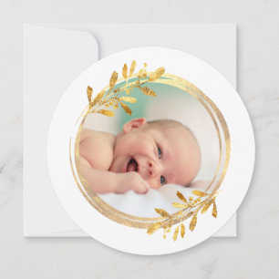 Tarjeta Festiva marco de Relieve metalizado falso verde Feliz Navi