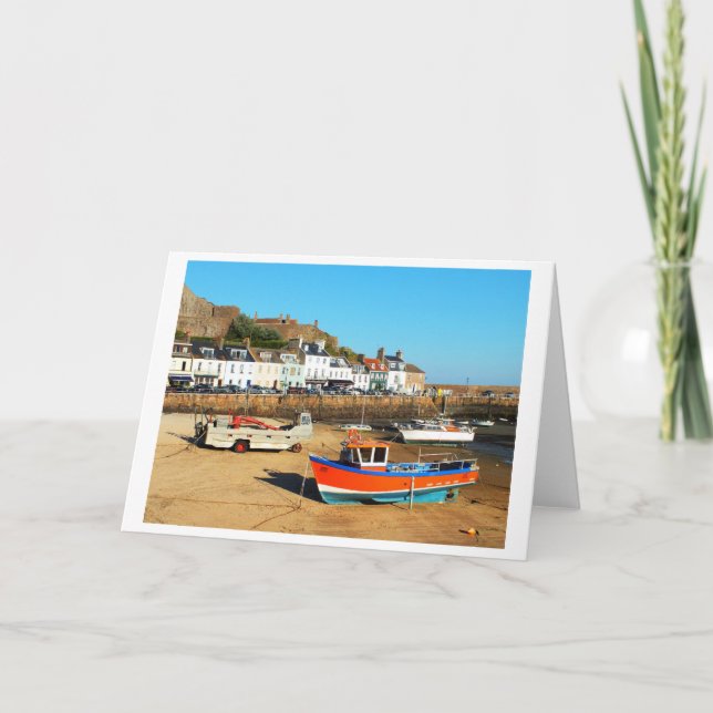 Tarjeta Festiva Marea baja en Gorey (Anverso)