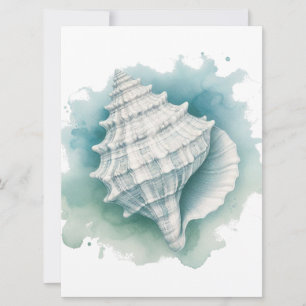 Tarjeta Festiva Marea costera/náutica