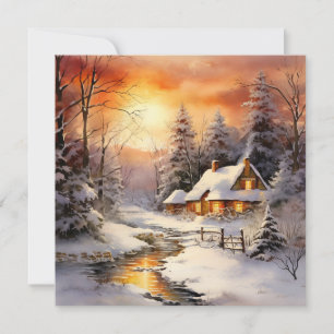 Tarjeta Festiva Mareas de confort y alegría