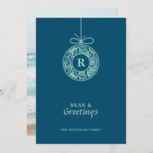 Mares y saludos Ornamento de conchas marinas