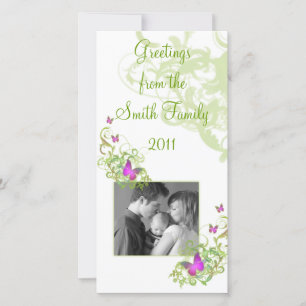 Tarjeta Festiva Mariposas