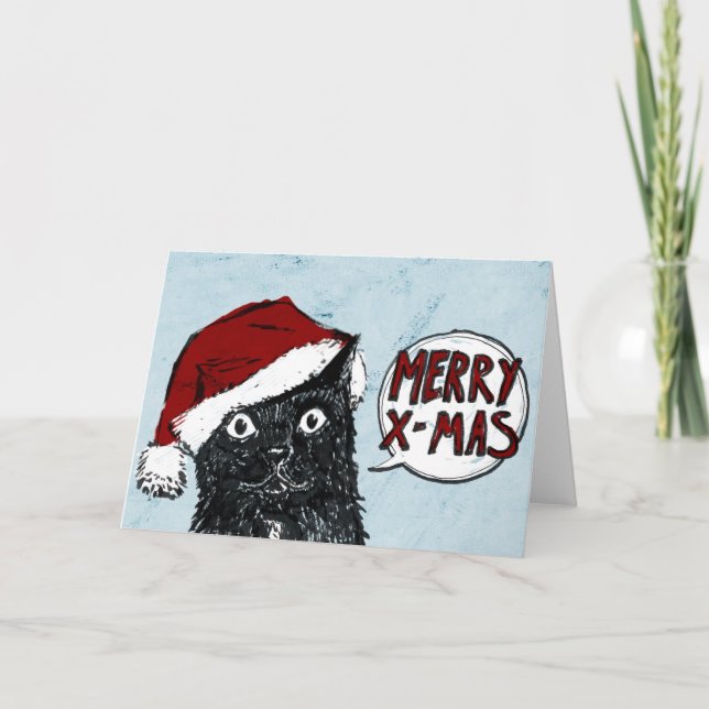 Tarjeta Festiva Marley Fish Xmas (Anverso)