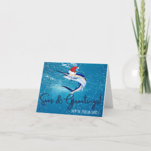 Tarjeta Festiva Marlin