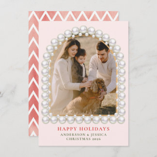 Tarjeta Festiva Married & Merry  Photo Christmas